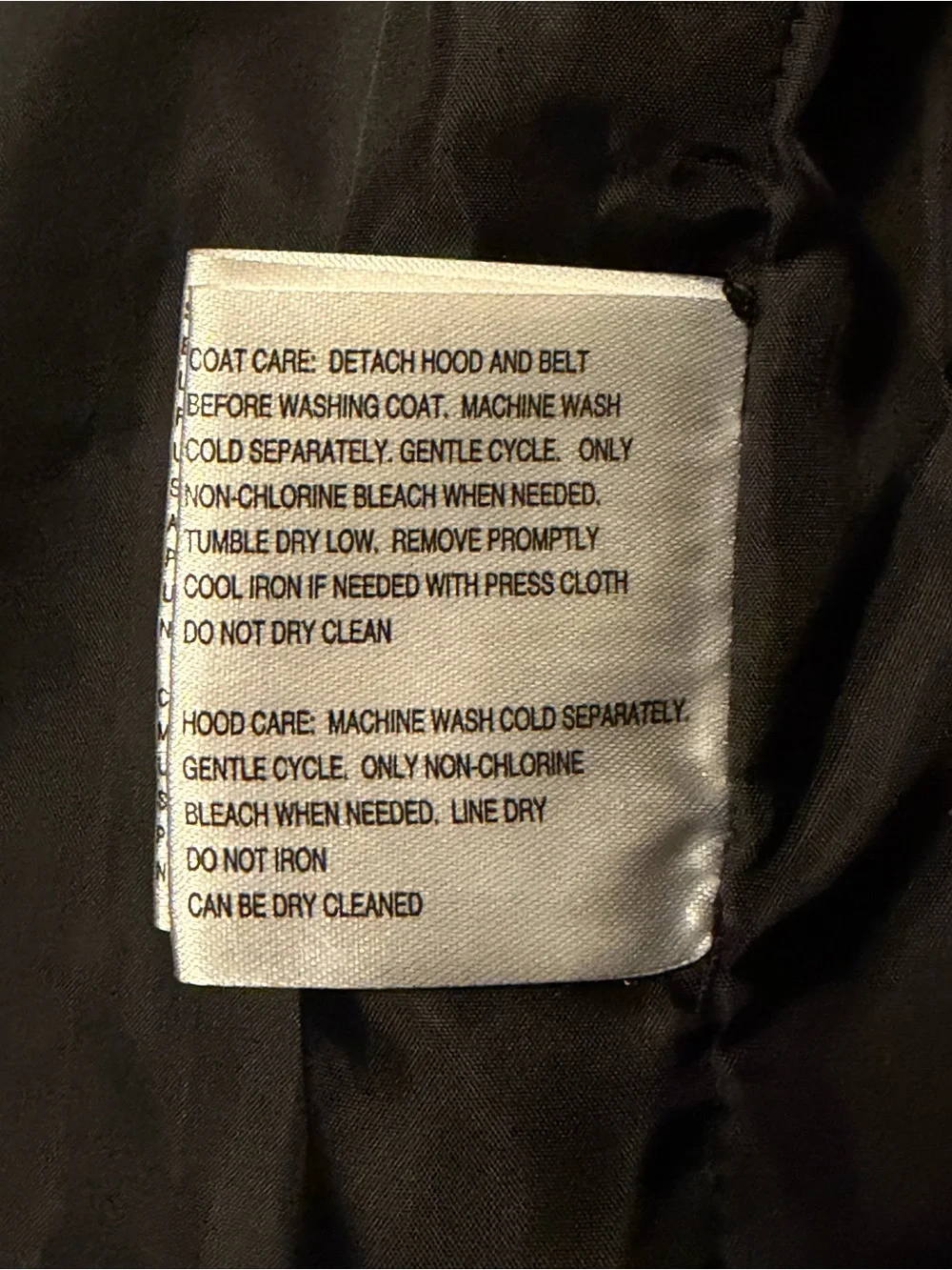 Michael Kors Black Quilted Belted Hooded Puffer Coat with Faux Fur Trim
